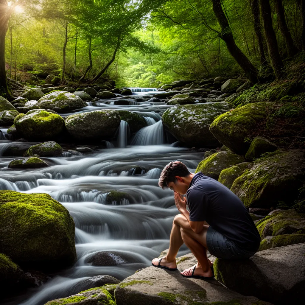 Fotos oracao juventude paz natureza