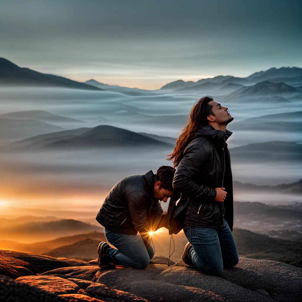 Fotos oracao luz renovacao espiritual