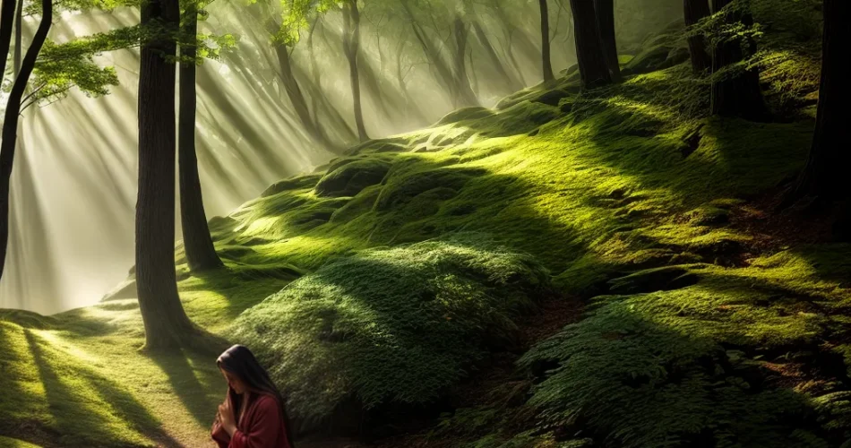 Fotos oracao natureza luz divina