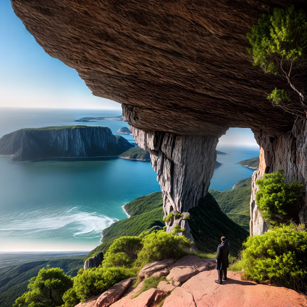 Fotos oracao paisagem abismo