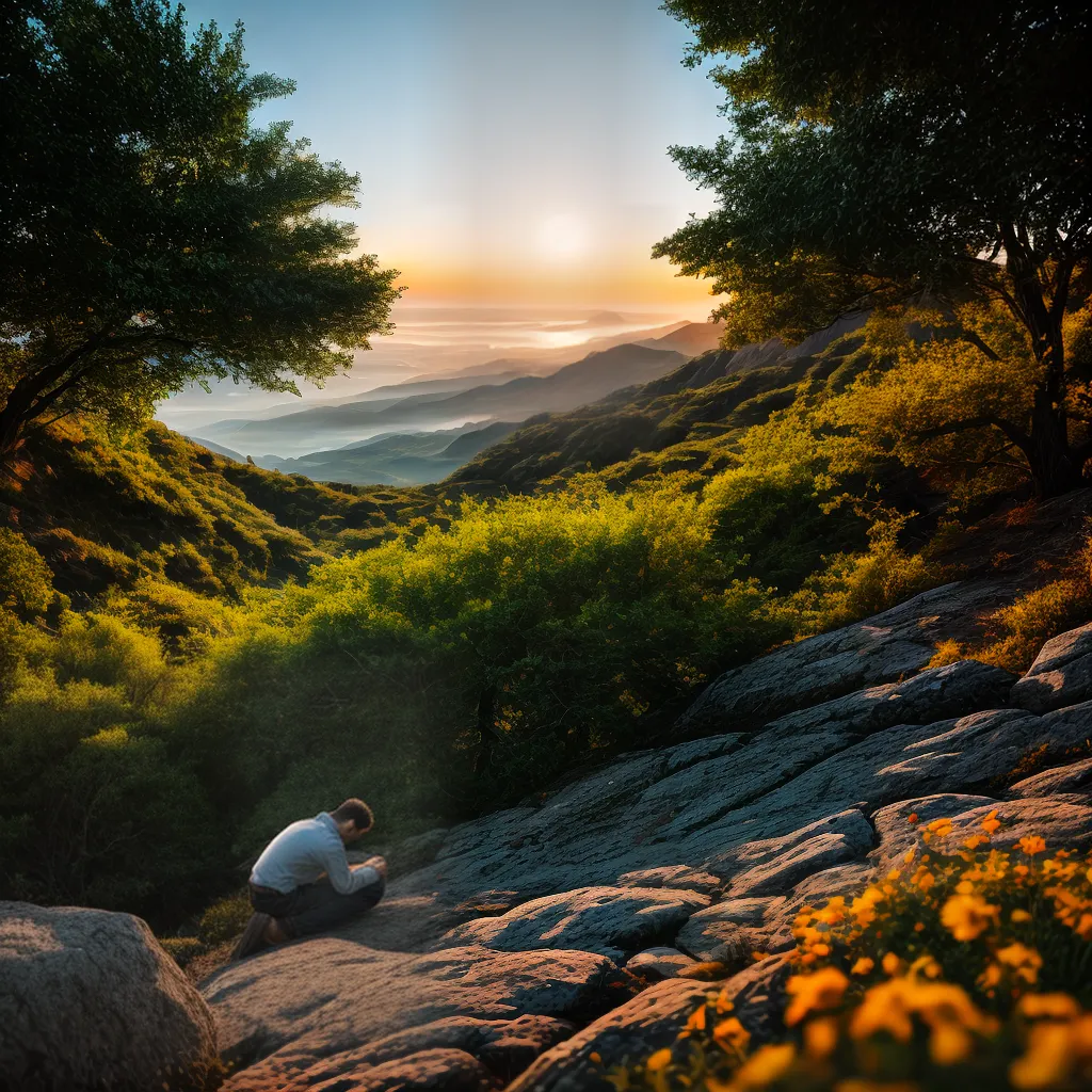 O poder da ORAÇÃO em tempos difíceis 6 Fotos oracao paz paisagem por do sol