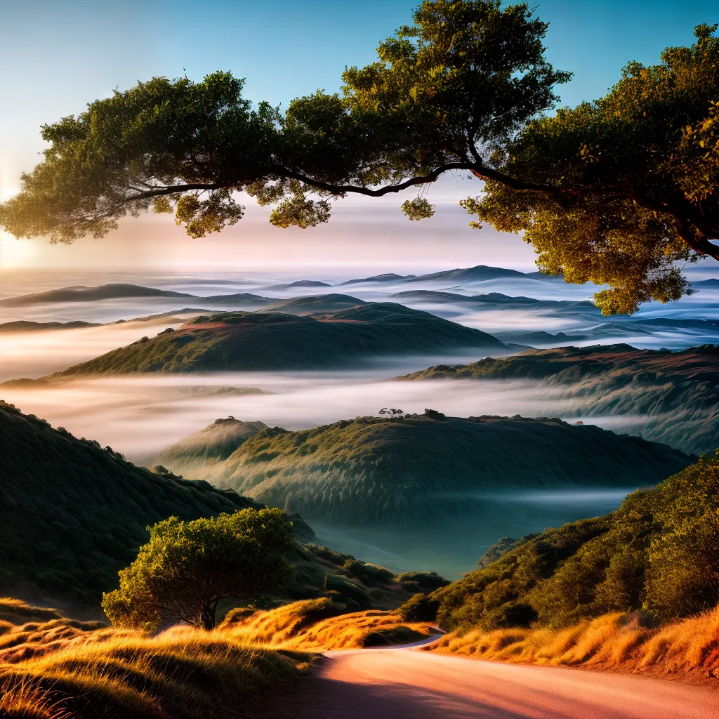 Fotos oracao paz por do sol natureza