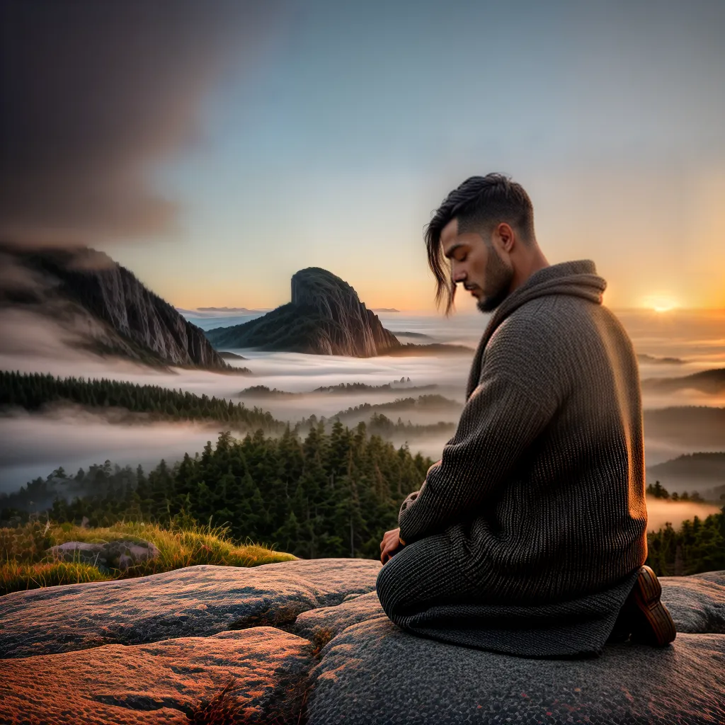 Fotos oracao paz serenidade fe