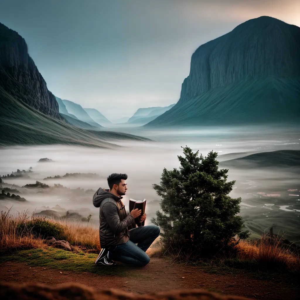 Fotos oracao pessoa biblia natureza