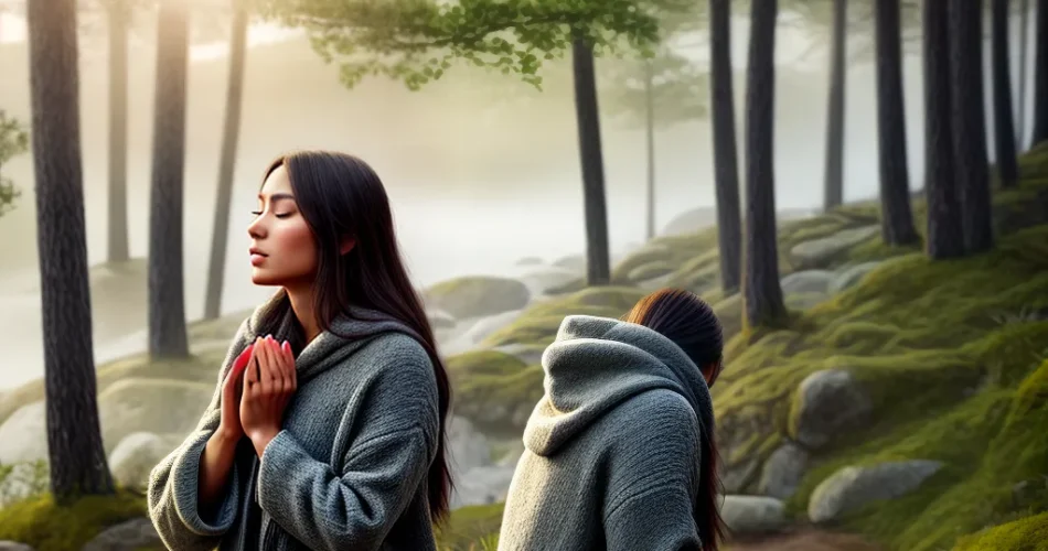 Fotos oracao silencio natureza livro