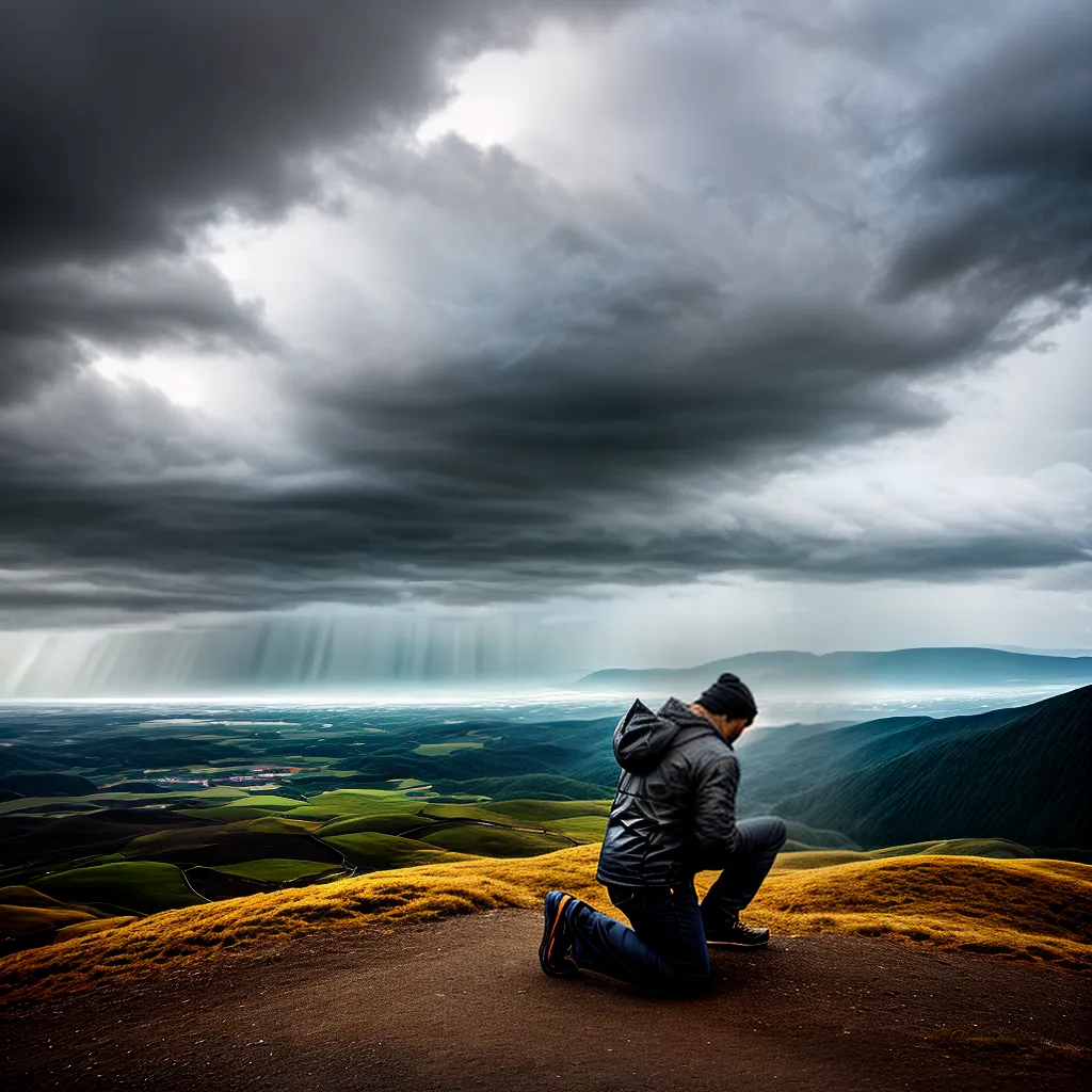 Fotos oracao tempestade paz
