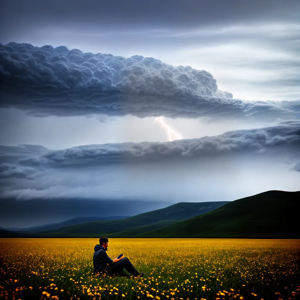 Fotos paciencia tempestade campo serenidade