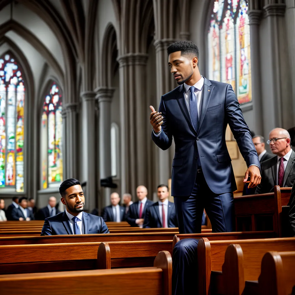 Fotos pastor lideranca conversa comunidade