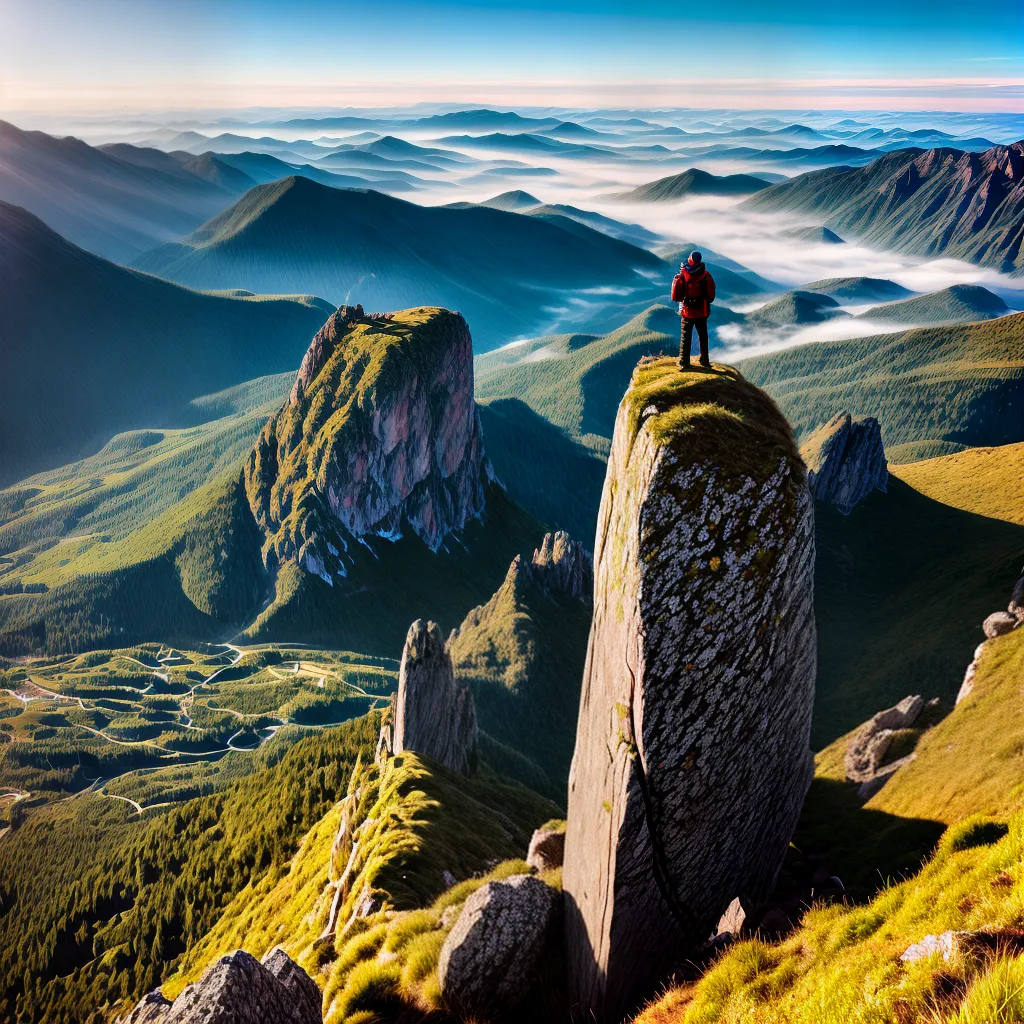 Fotos paz montanha sol alto sabedoria