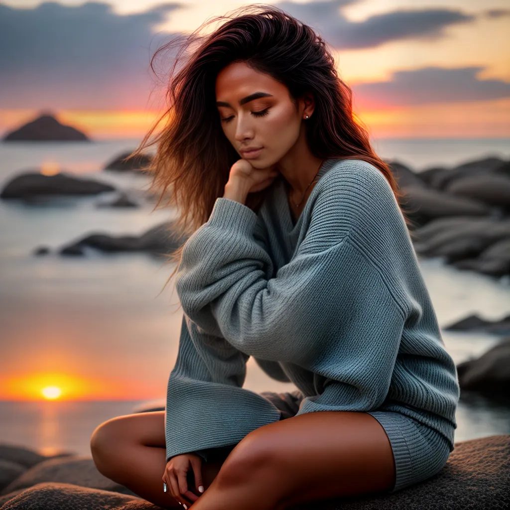 Fotos paz pessoal por do sol meditacao