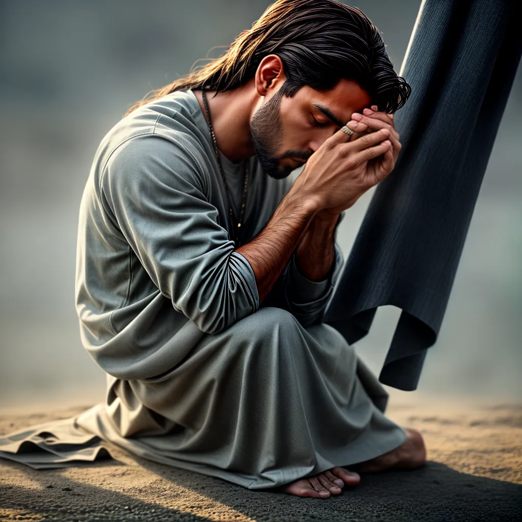 Fotos perdao arrependimento joelhos lagrimas fe