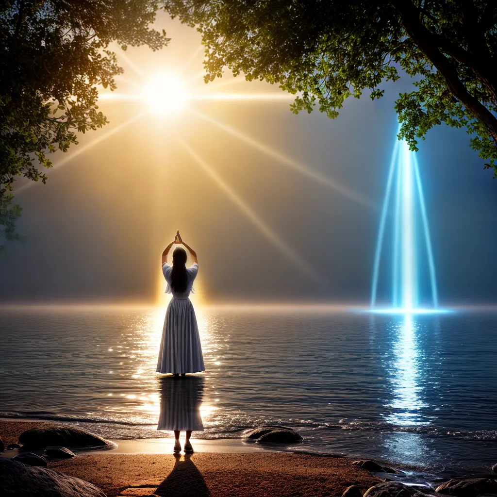 Fotos perdao divino transformacao luz brilhante