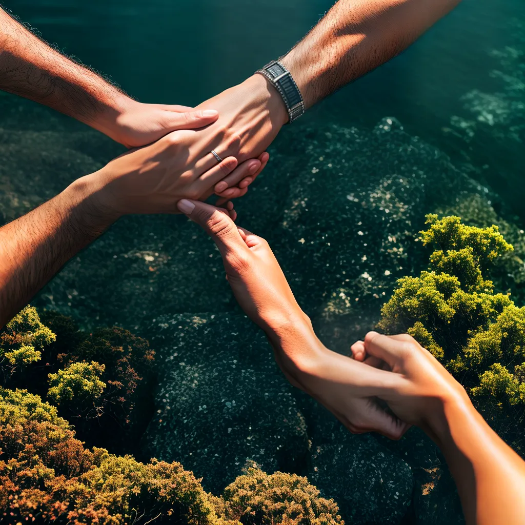 Fotos perdao reconciliacao maos diversidade paisagem