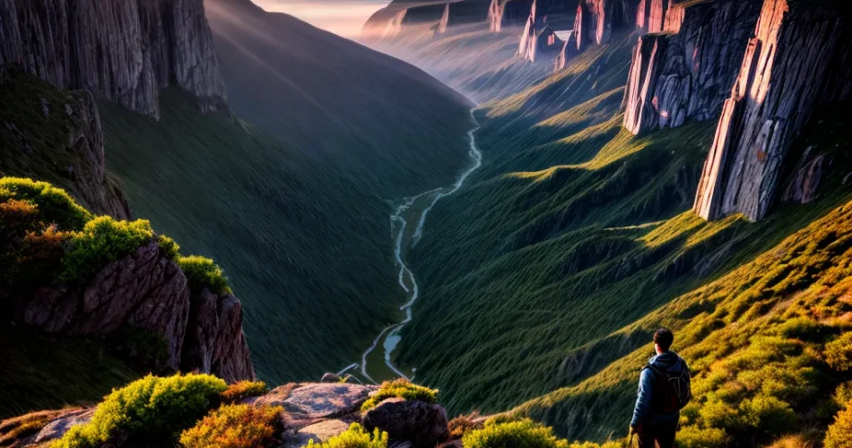 Fotos pessoa abraco paisagem por do sol iniciacao