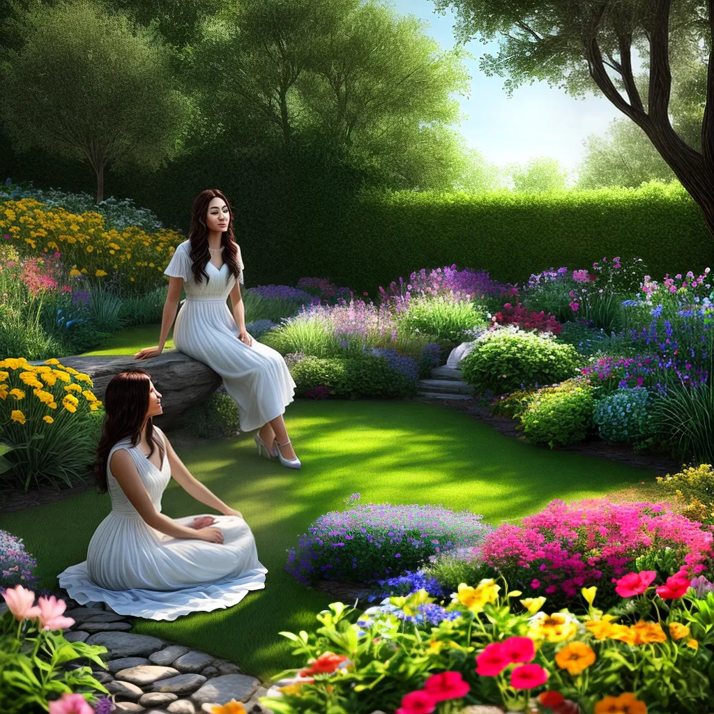 Fotos pessoa jardim borboletas paz fe