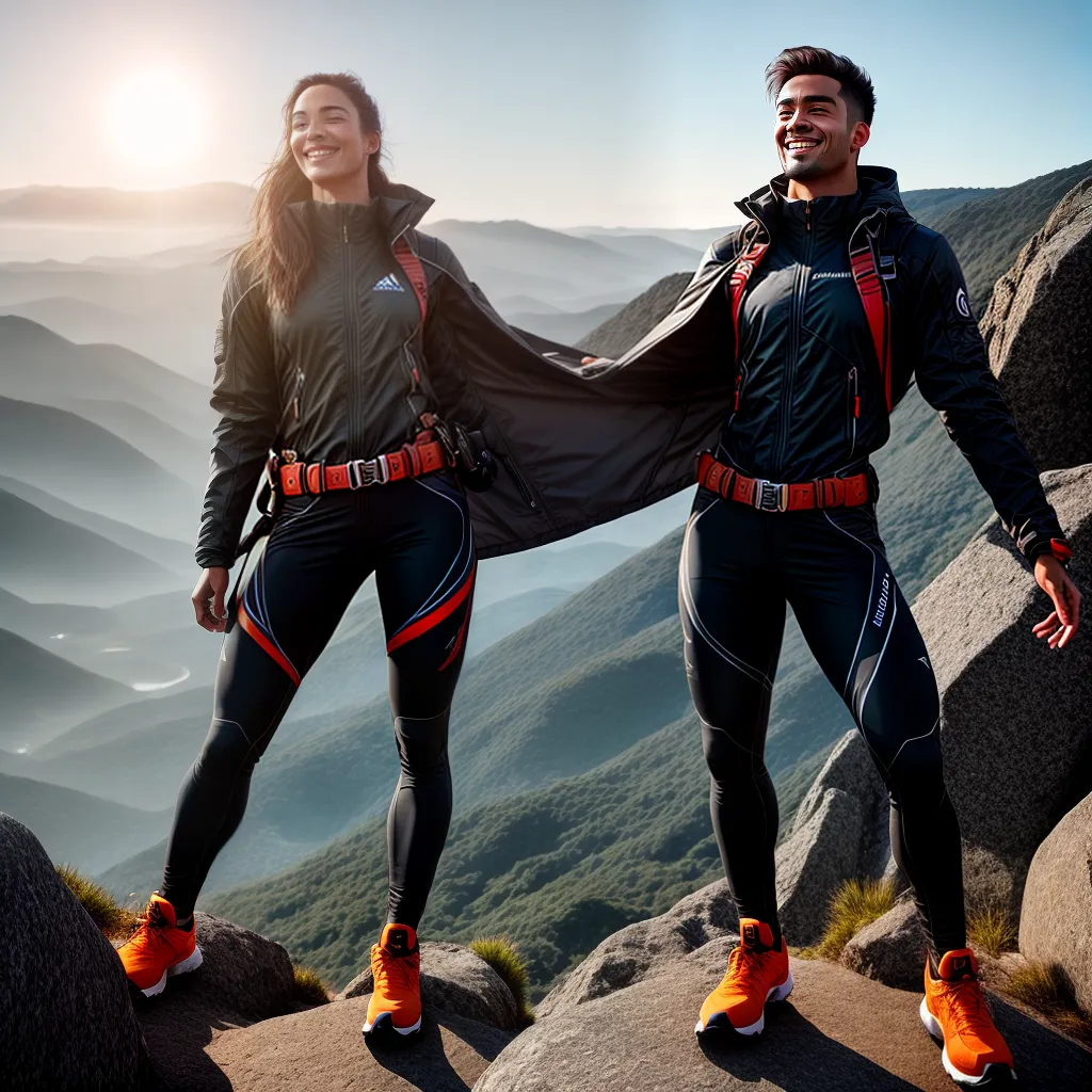 Fotos pessoa montanha sol sorriso felicidade