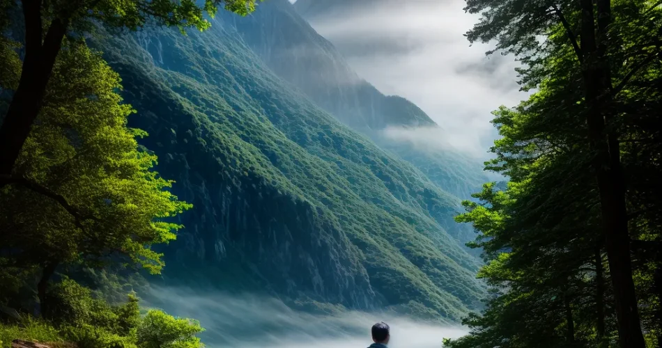 Fotos pessoa orando jardim paz 1