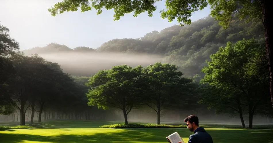 Fotos pessoa orando jardim paz