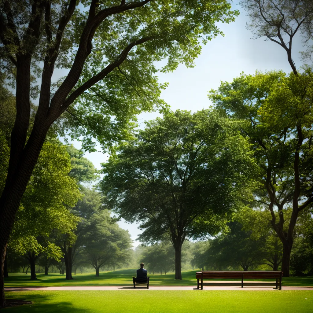 Luciana: como a simplicidade pode ser um exemplo de fé 8 Fotos pessoa park arvores ceu paz