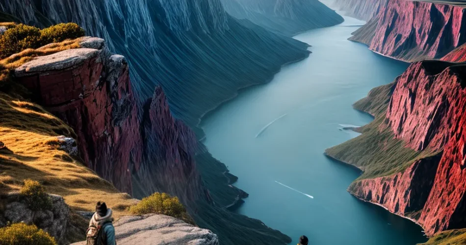 Fotos pessoa por do sol beira abismo hope