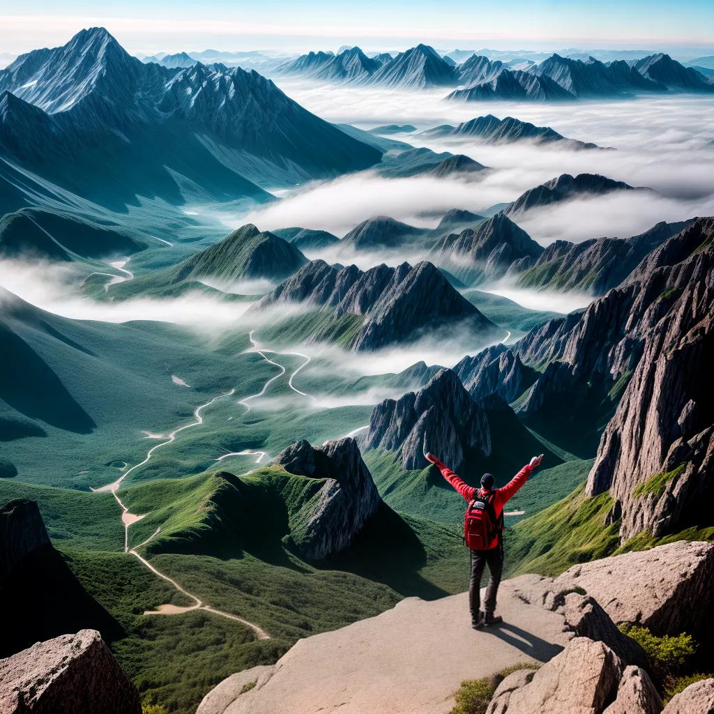 Fotos pico montanha limite fe em deus