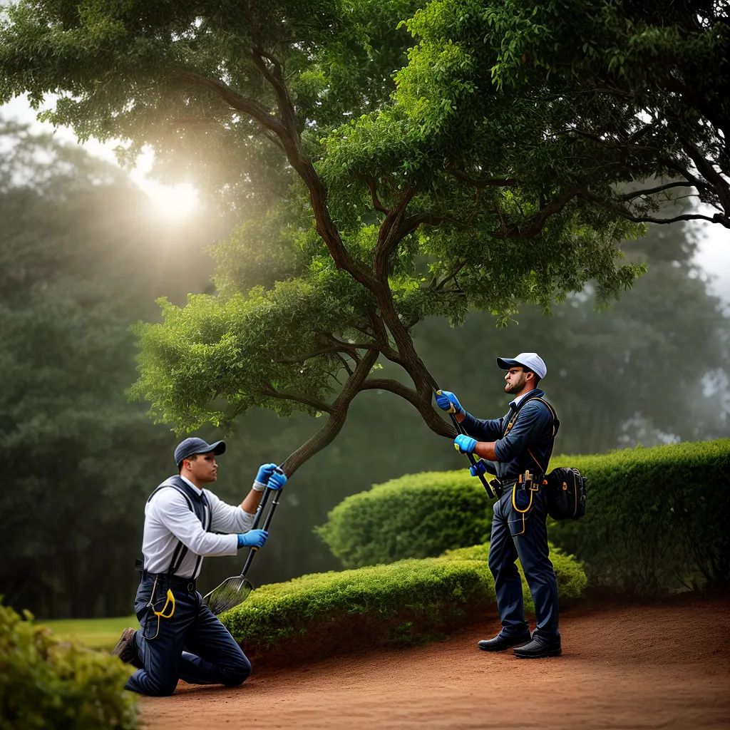 Fotos podar arvore combate heresia