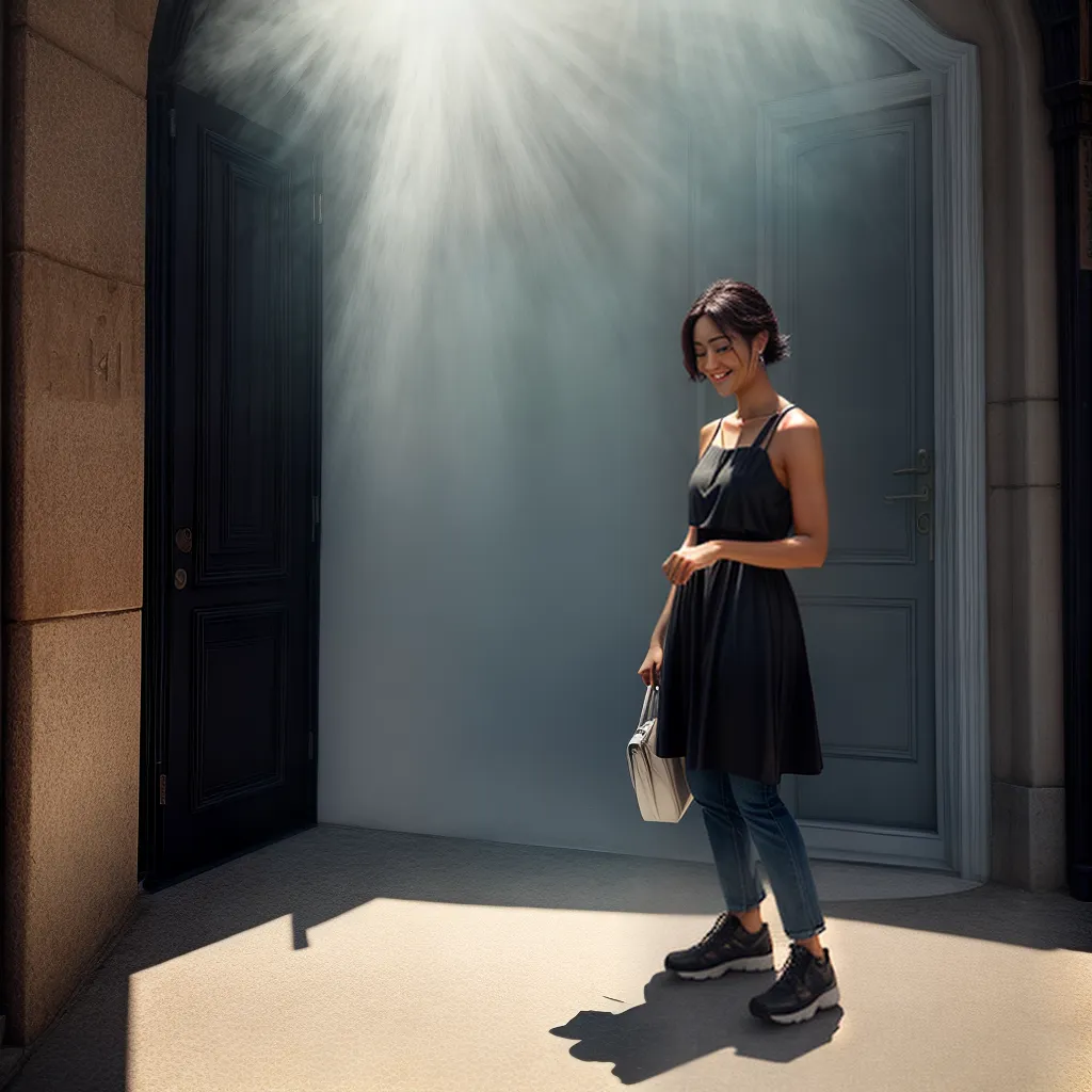 Fotos porta sorrindo caridade crista