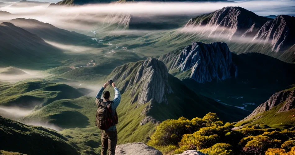 Fotos pregacao montanha grupo inspiracao