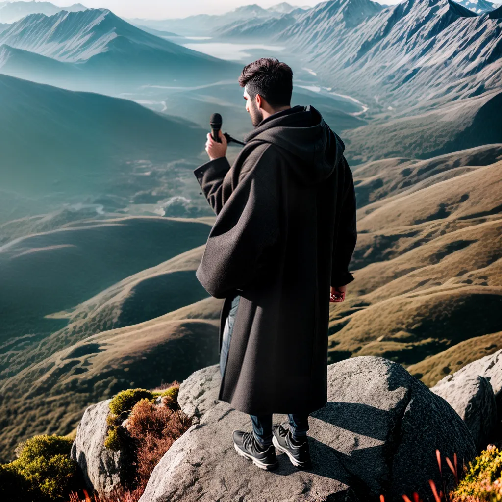 Fotos pregacao montanha salvacao publico