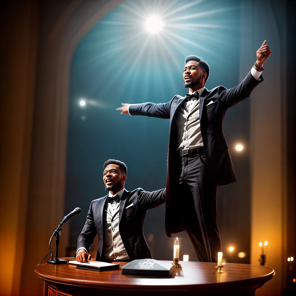 Fotos pregacao pastor pulpito congregacao fe