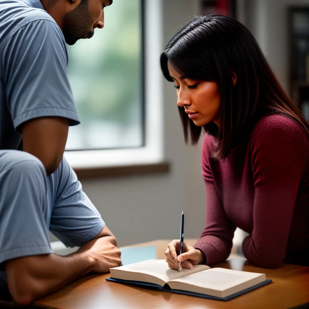Fotos professor aluno conversa aprendizagem