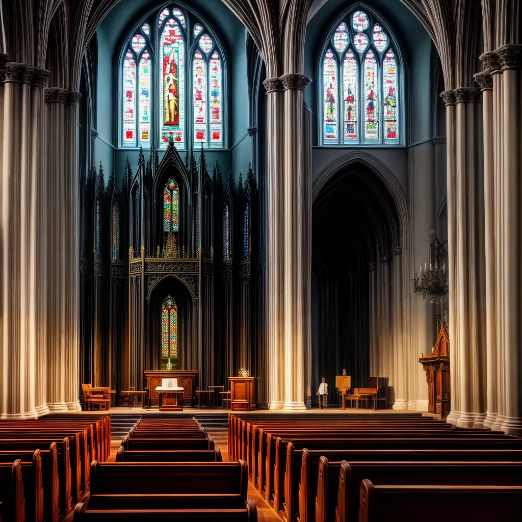 Fotos pulpito discurso fundador igreja
