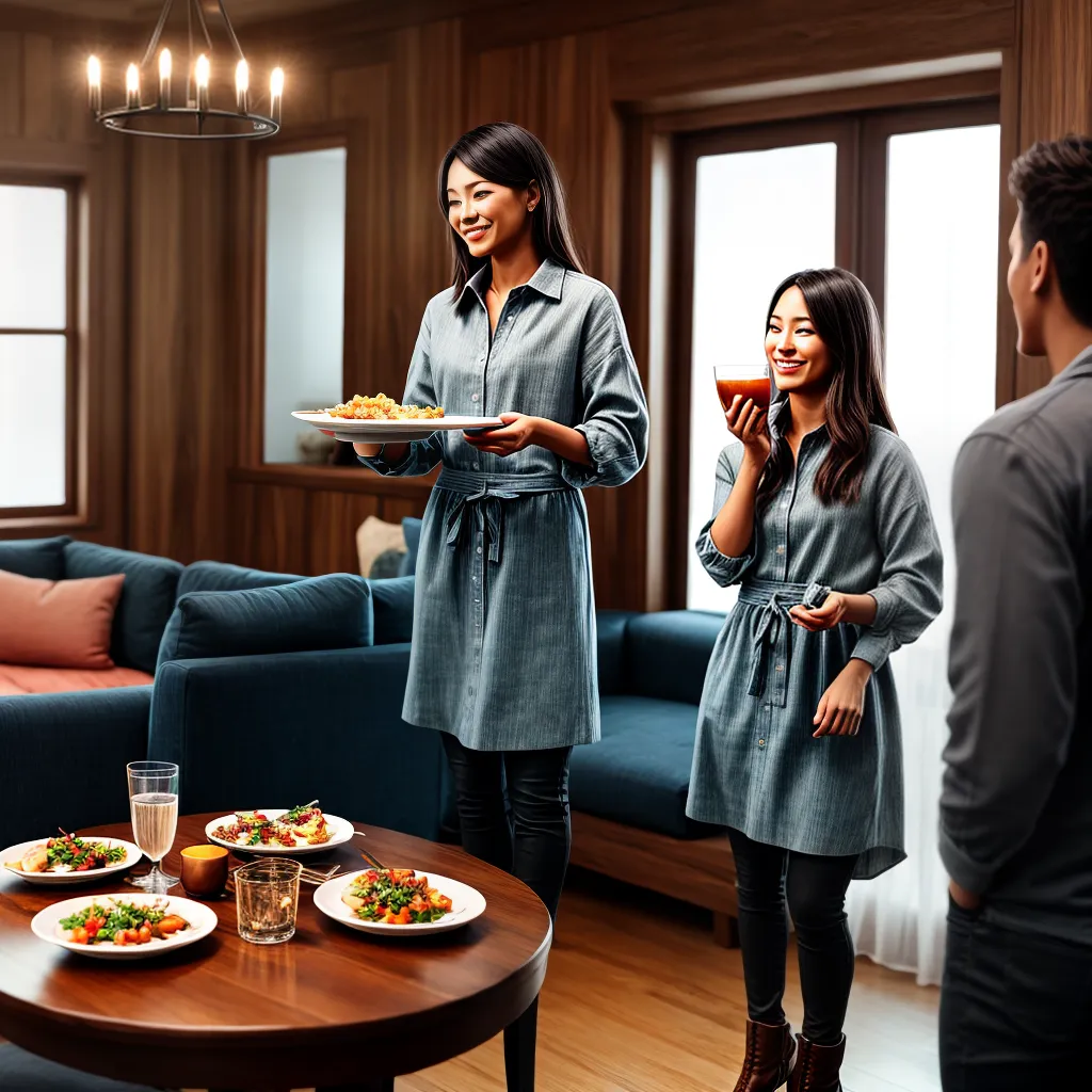 Fotos receber em casa comida bebida