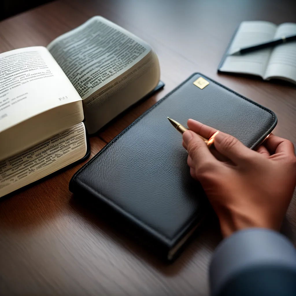 Fotos reflexao biblia caderno silencio 1