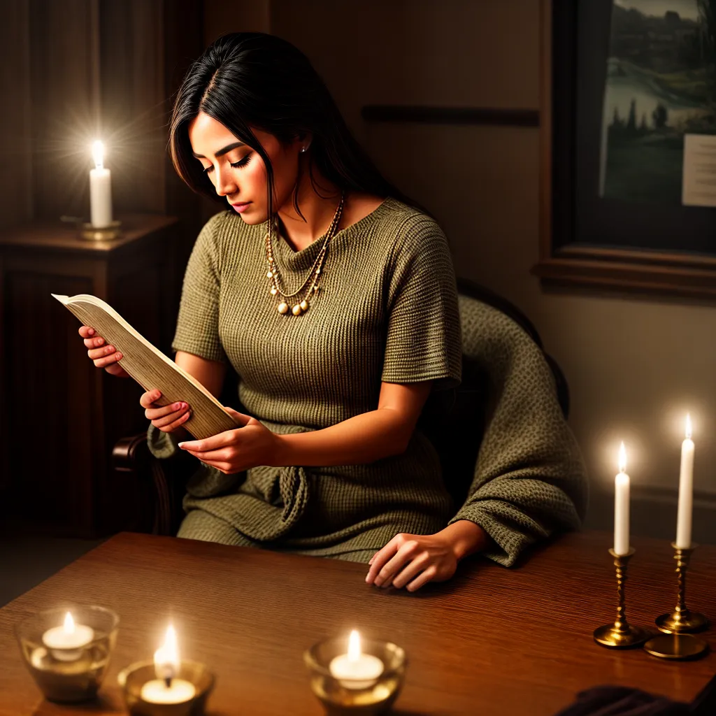 Fotos reflexao biblia velas paz