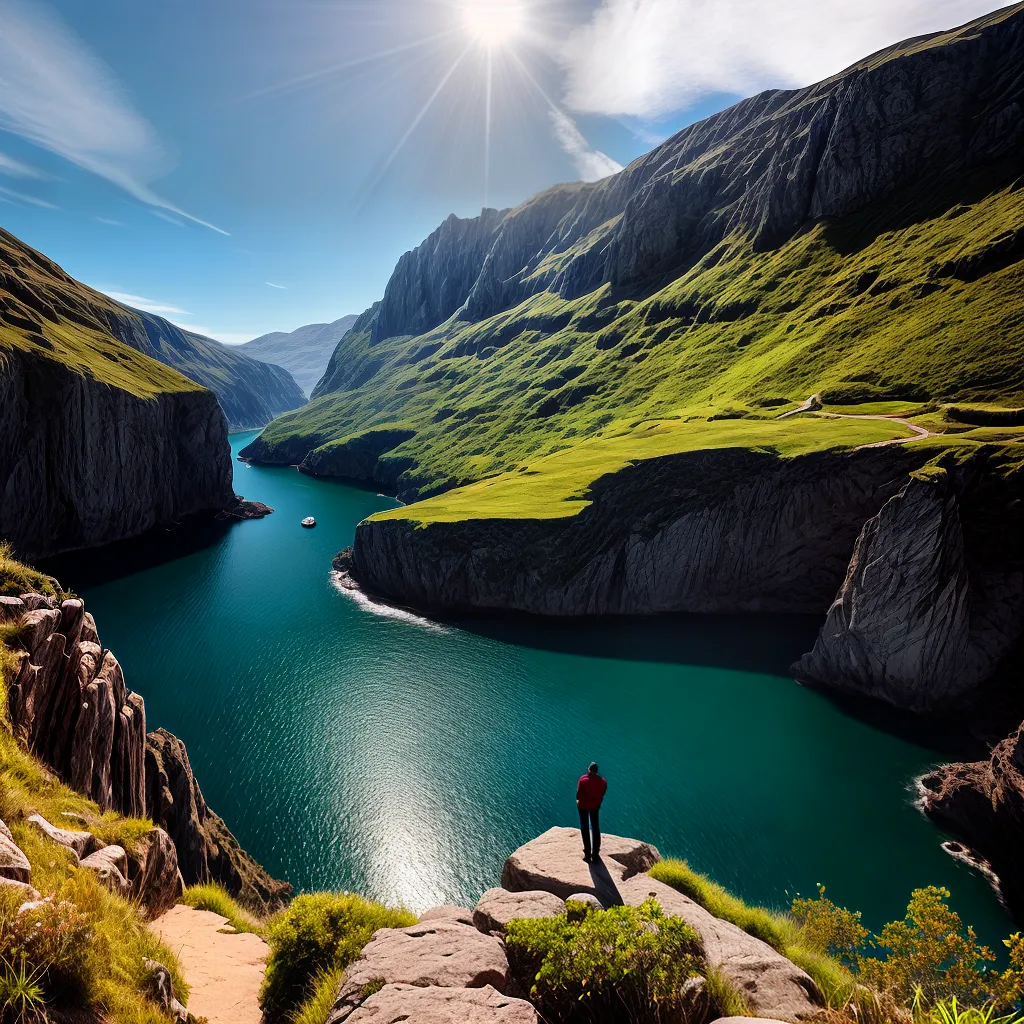 Fotos reflexao paisagem abismo transformacao
