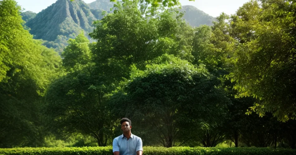 Fotos relaxamento parque arvores silencio