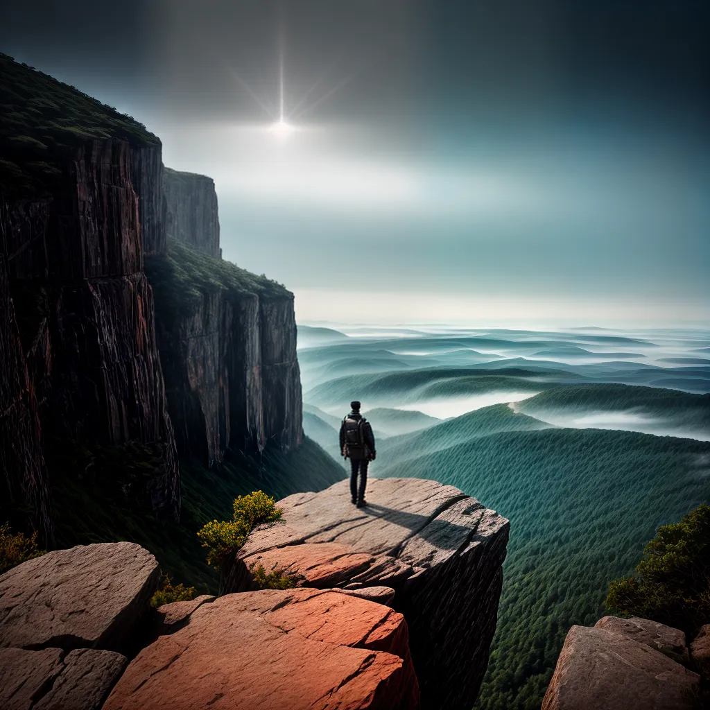 Fotos renovacao esperanca paisagem cliff ceu