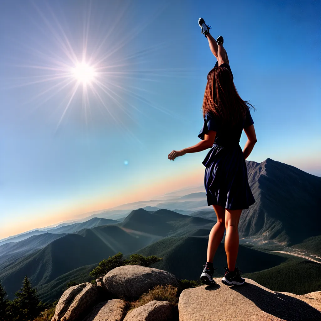 Fotos renovacao espiritual montanha por do sol