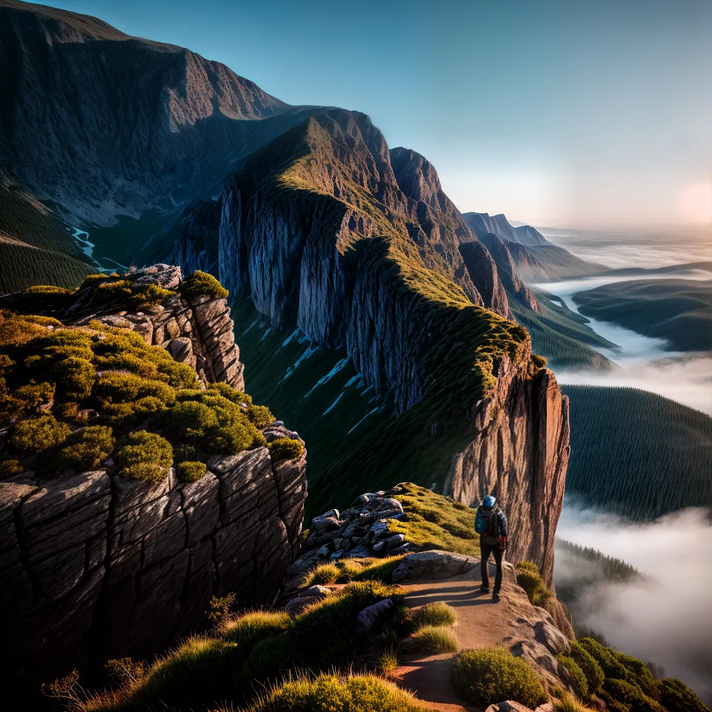 Fotos renovar mente crescer montanha vista