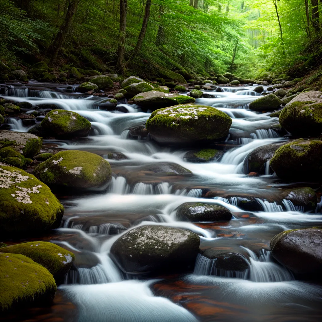 Fotos rio montanha pureza crista