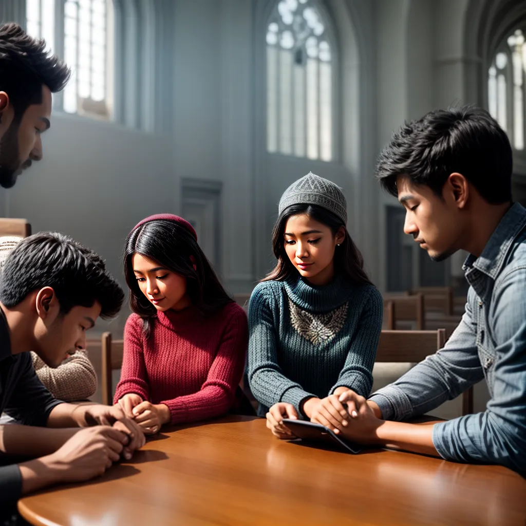 Fotos roda conversa fe comunidade