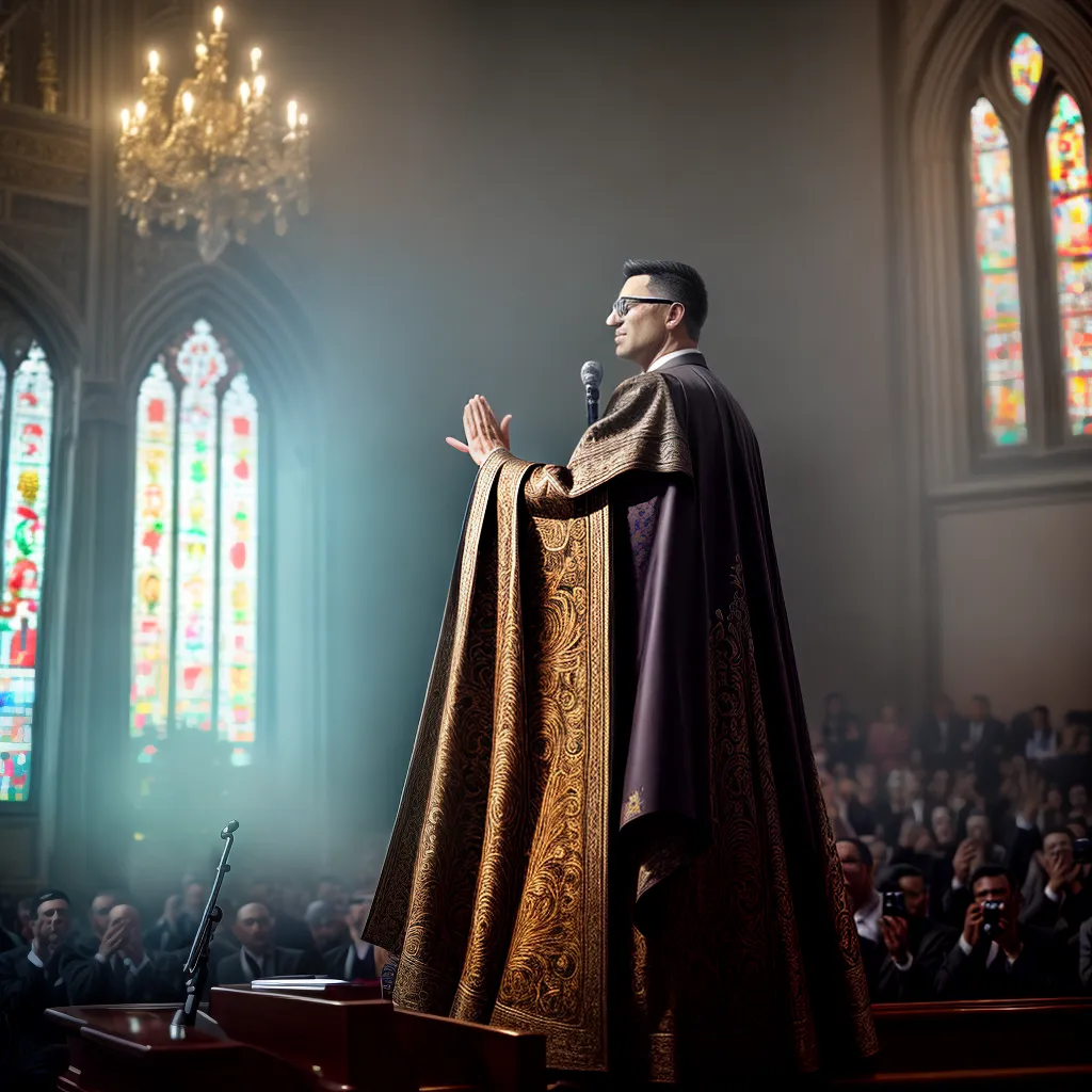 Fotos sermao lideranca religiosa fe comunidade