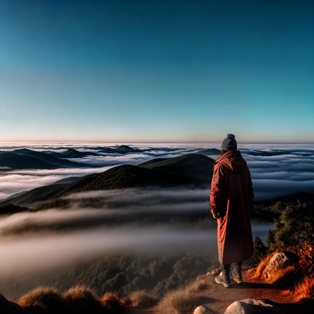 Como encontrar clareza em dias nublados. 7 Fotos silhueta nevoeiro perspectiva clareza