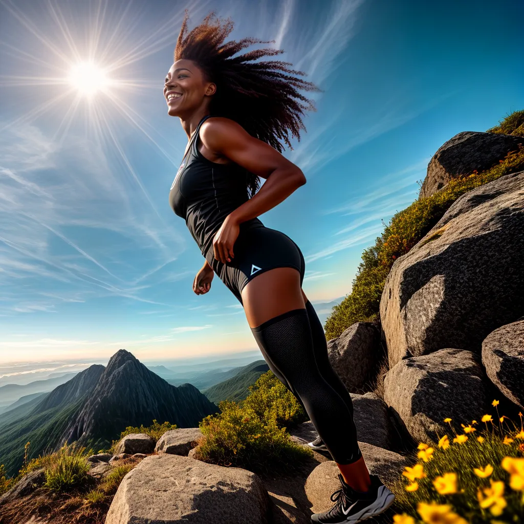 Fotos sol nascente montanha sorriso alegria