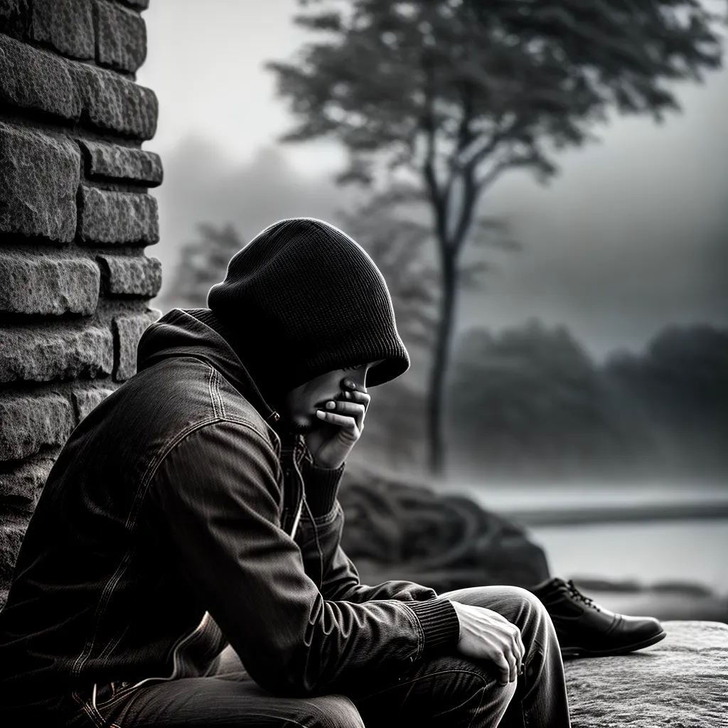 O lado sombrio da vida cristã: lidando com a dor e o sofrimento 7 Fotos solidao oracao banco preto branco