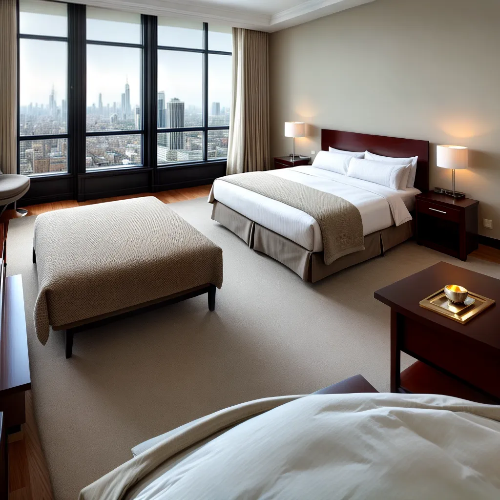 Fotos suite luxo cama rei chocolates champanhe