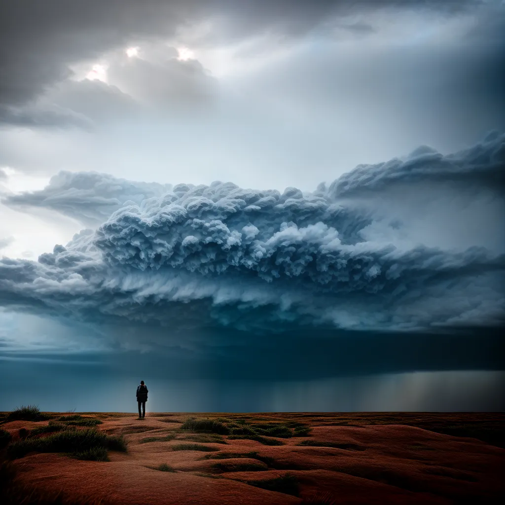 Fotos tempestade forca esperanca