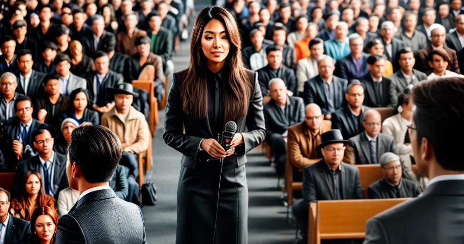 Fotos testemunho microfone congregacao ouvindo