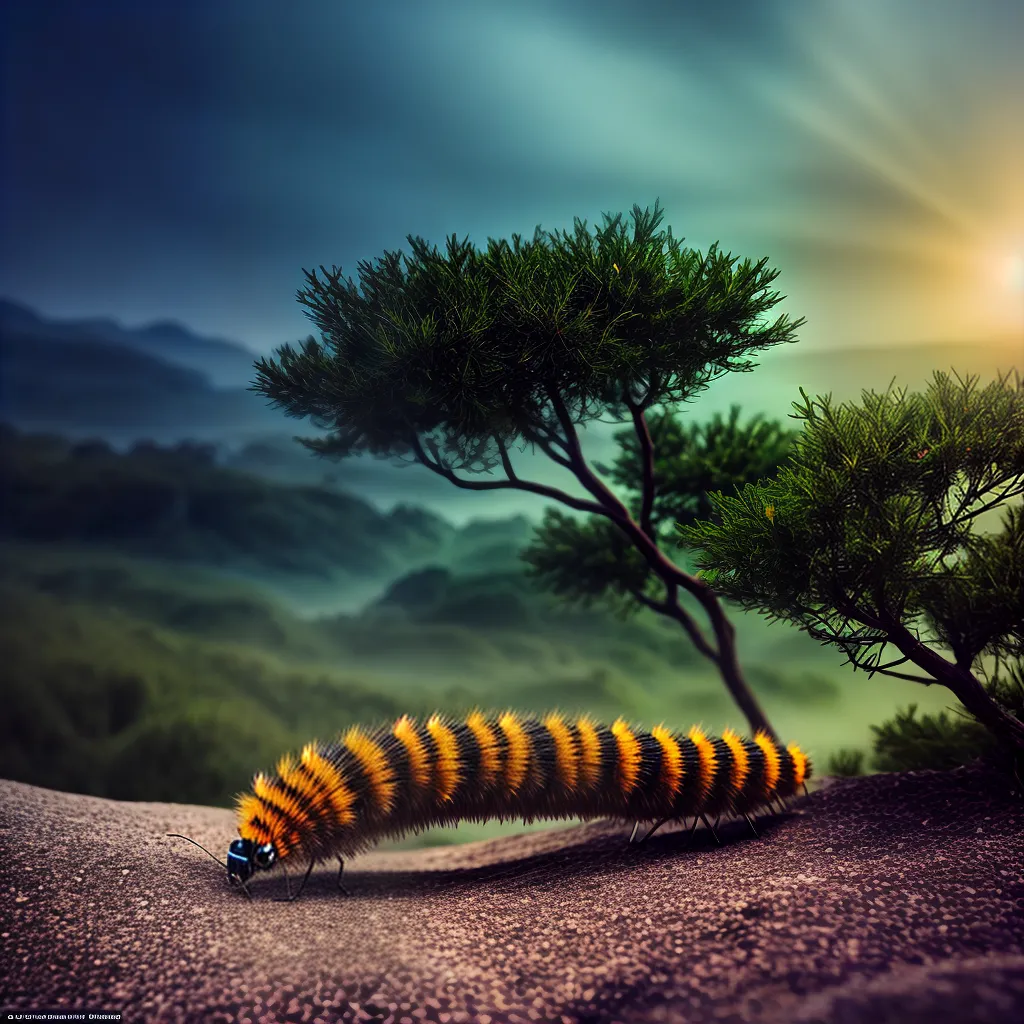 Como a cura interior pode levar à transformação completa. 6 Fotos transformacao borboleta caterpillar 1